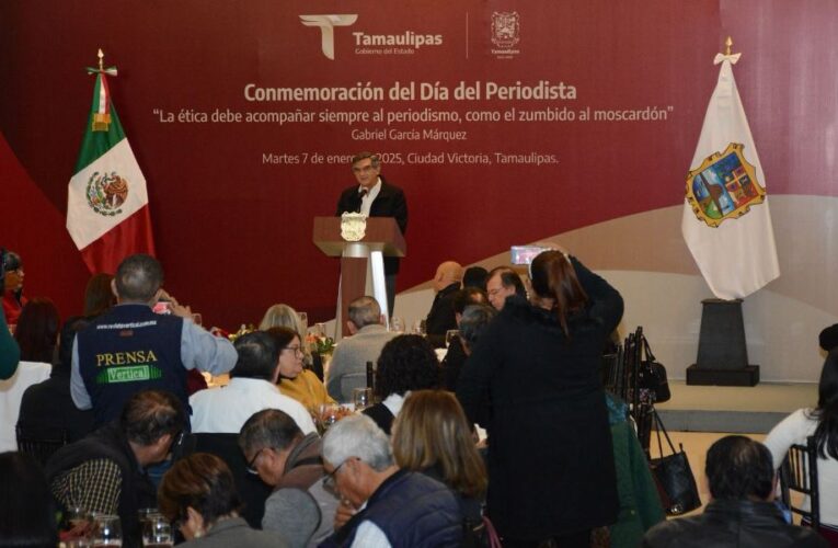 En Tamaulipas se respeta labor periodística y la libertad de expresión: Américo