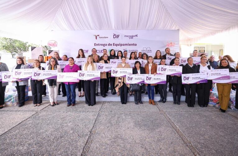 Agradece DIF Reynosa apoyo al fortalecimiento familiar