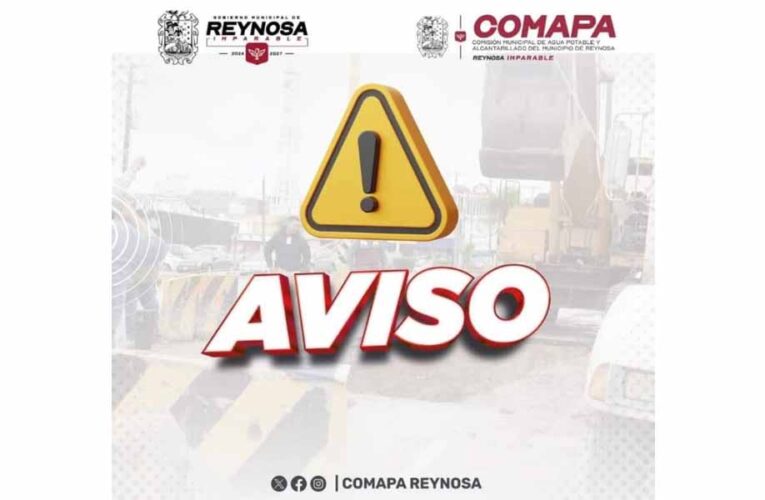 Instalará COMAPA válvula de control en línea de conducción en libramiento Oriente