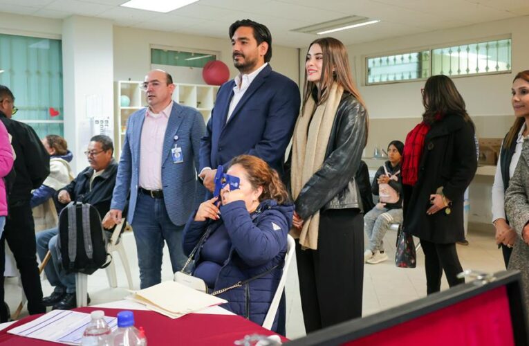 Realiza DIF Reynosa con éxito valoración oftalmológica de campaña de Cirugía de Cataratas 2025