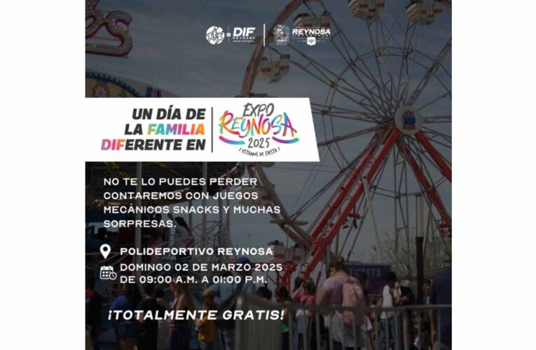 Invita Alcalde Carlos Peña Ortiz a celebrar el Día de la Familia en la Expo Reynosa 2025