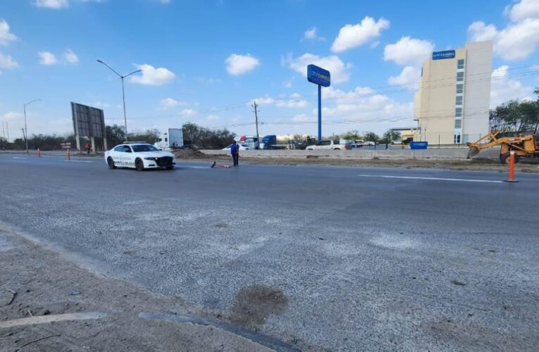 Aplica Gobierno de Carlos Peña Ortiz Imparable mantenimiento de carretera Reynosa-Río Bravo