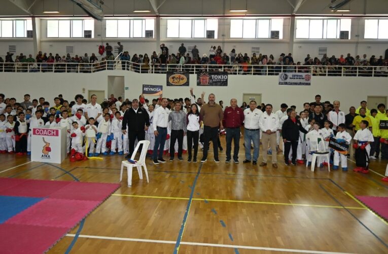 Es Sede Polideportivo Reynosa de Torneo Estatal de Karate