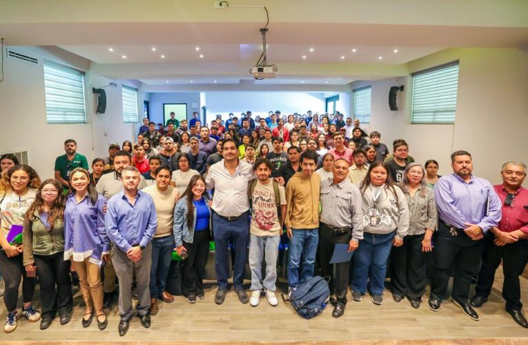 Complementan Gobierno de Carlos Peña Ortiz y de Claudia Sheinbaum Pardo apoyos educativos