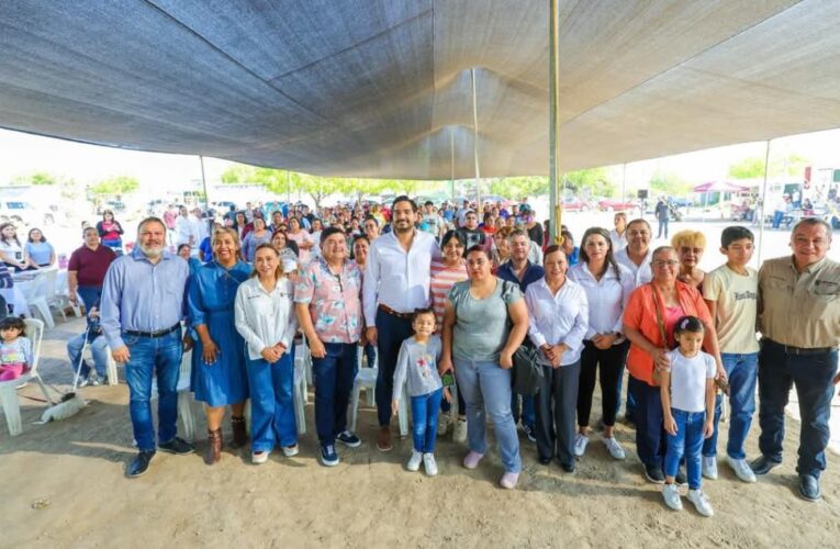 Recibieron en área suburbana beneficios llevados por Carlos Peña Ortiz