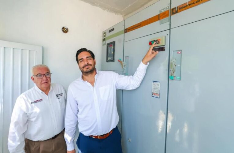 Supervisó Alcalde Carlos Peña Ortiz obras en la Planta Potabilizadora Pastor Lozano