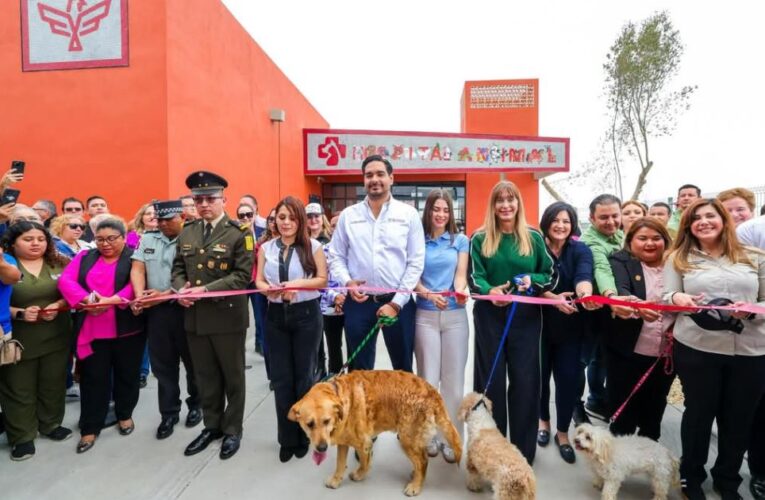 Entregó Carlos Peña Ortiz el Hospital Veterinario Municipal