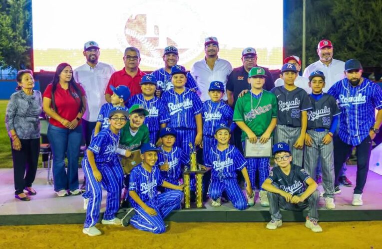 Presente el Gobierno de Reynosa en una nueva temporada de Beisbol Infantil