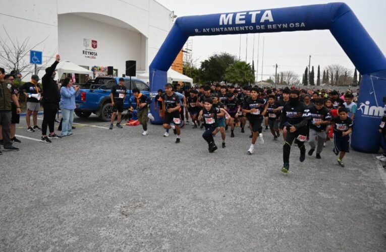 Apoya Gobierno de Reynosa carrera «5K Mente en Movimiento»