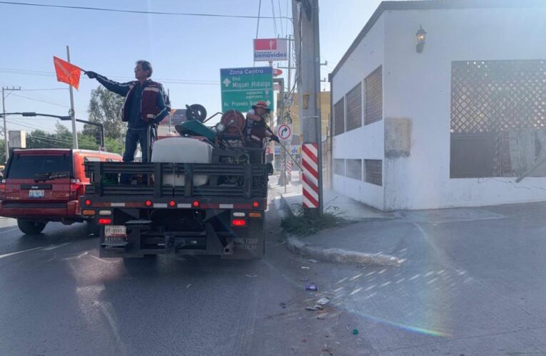 Embellece a Reynosa mantenimiento de infraestructura pública