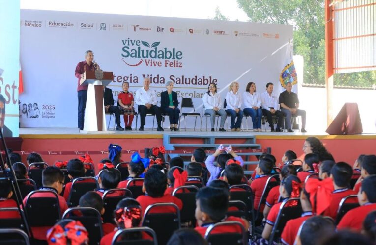 Ponen en marcha Américo y María jornadas “Vive Saludable, Vive Feliz”