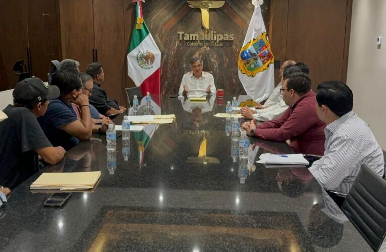 “Estoy del lado de ustedes”: Américo Villarreal a representantes ejidales de Llera