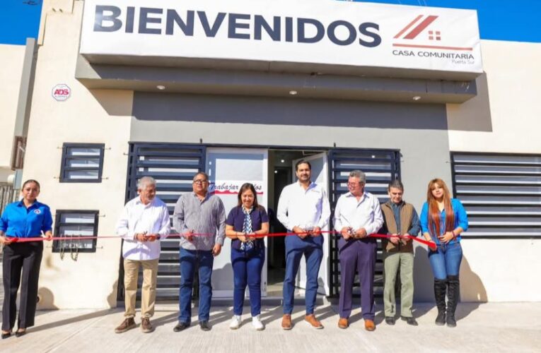 Inauguró Alcalde Carlos Peña Ortiz aula de las organizaciones Fundación Construyendo y Creciendo, y Hogares SM