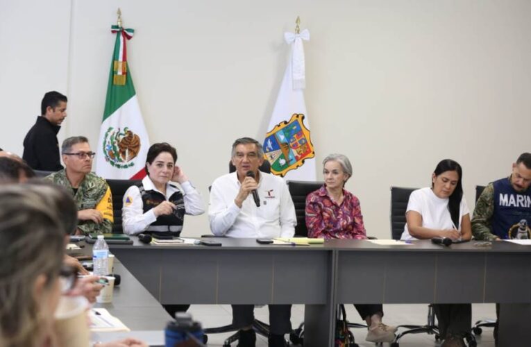 Inicia reunión de evaluación por afectaciones tras lluvias en Reynosa