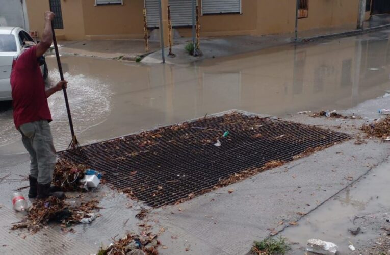 Ante precipitaciones Municipio y COMAPA coordinan limpieza de pluviales
