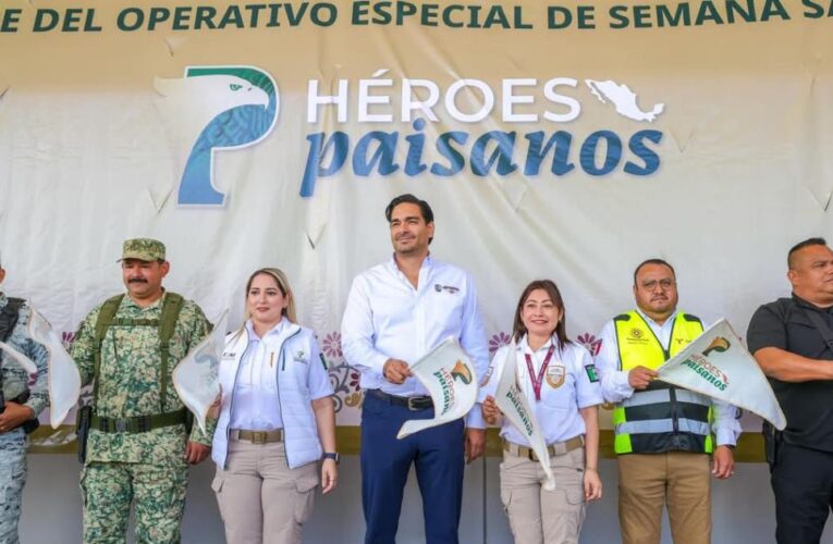 Dio el Alcalde Carlos Peña Ortiz banderazo al inicio de «Héroes Paisanos»