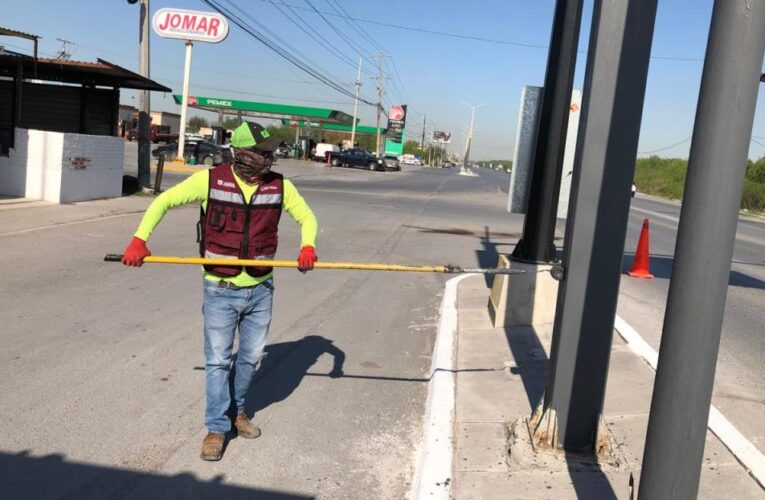 Aplica Gobierno de Carlos Peña Ortiz programa de mantenimiento a la infraestructura urbana