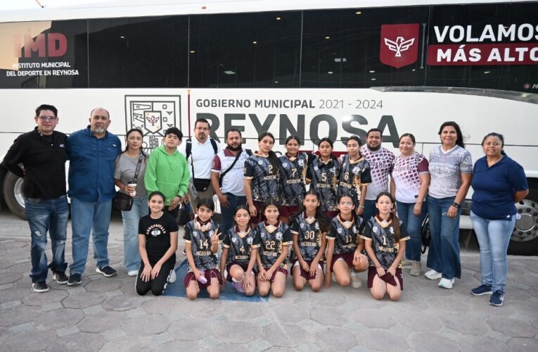 Apoyo total del Gobierno de Reynosa al deporte escolar