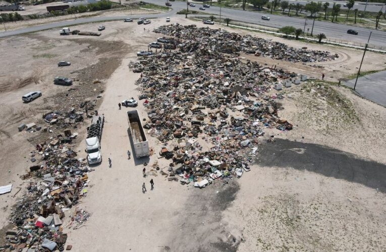 Confinó Gobierno de Reynosa más de 120 toneladas de desechos
