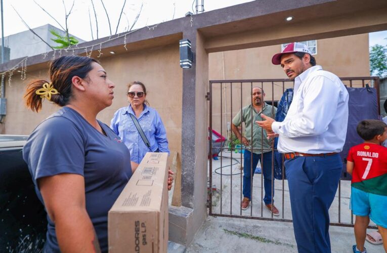 Recuperación de familias reynosenses de la mano del Gobierno de Carlos Peña Ortiz
