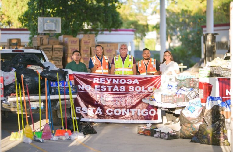 Agradece DIF Reynosa apoyo solidario del Gobierno de Abasolo
