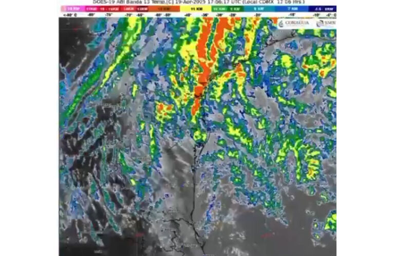Frente frío 39 podría provocar lluvias de moderadas a intensas en Reynosa
