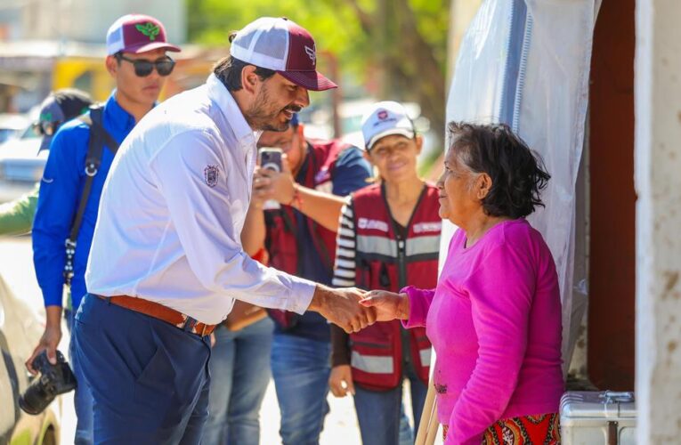 Apoyo solidario del Gobierno de Reynosa a familias damnificadas