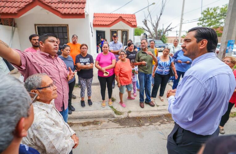 Supervisó Carlos Peña Ortiz estado de pluviales y trabajo en desarrollo