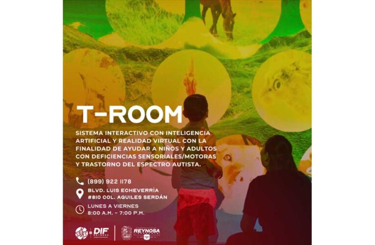 Cuenta CRI del DIF-Reynosa con innovación en T-Room