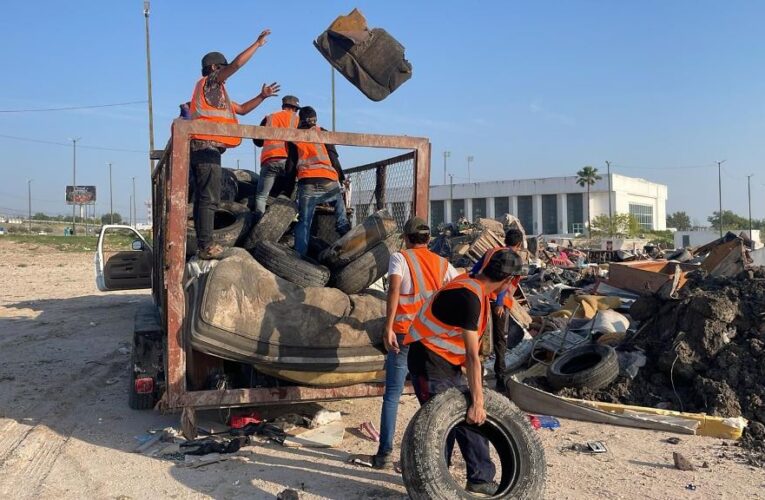 Permanente trabajo del Gobierno de Carlos Peña Ortiz en colonias de Reynosa