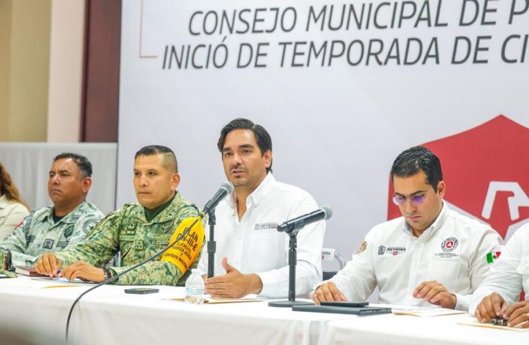 Presidió Carlos Peña Ortiz Sesión Extraordinaria del Consejo Municipal de Protección Civil