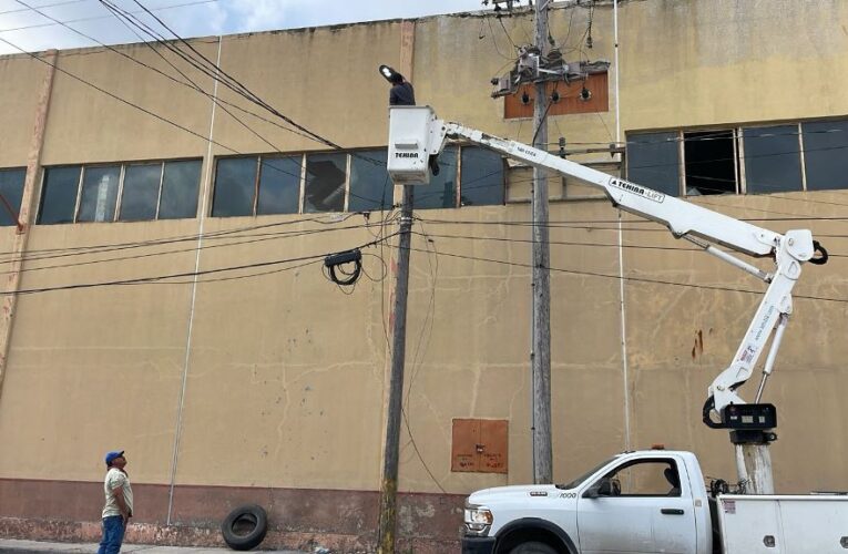 Brilla Reynosa con Imparable rehabilitación del alumbrado público