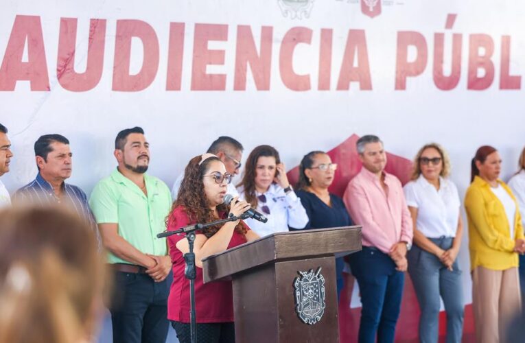 Atendió Audiencia Pública Municipal a familias de El Campanario