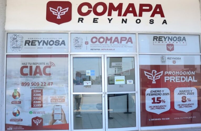 Invita COMAPA a realizar el pago del recibo y contribuir al buen funcionamiento del servicio