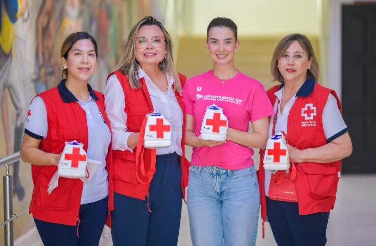Voluntariado DIF-Reynosa une esfuerzos en apoyo de la Colecta Nacional 2025 de Cruz Roja