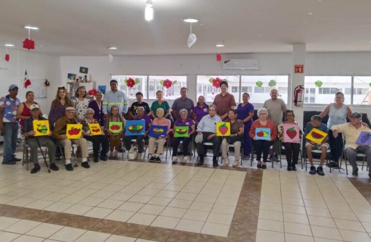 Fortalece DIF-Reynosa bienestar de adultos mayores en Estancia de Cuidado Diario