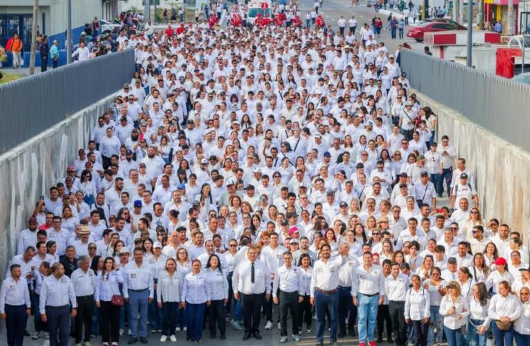 Conmemoraron 20 Mil obreros Día del Trabajo en Reynosa