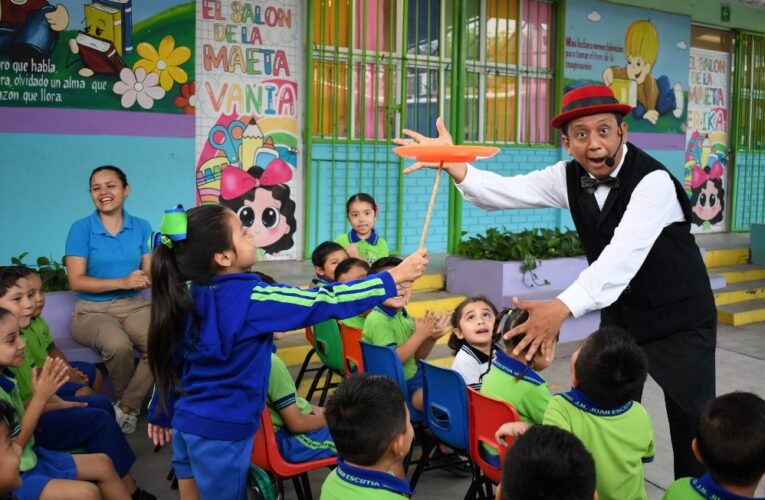 Promueve Gobierno de Carlos Peña Ortiz la creatividad y la imaginación infantil