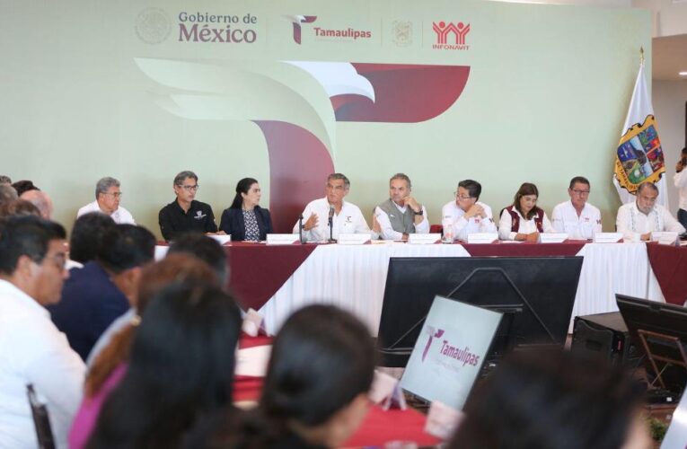 Gobernador Américo Villarreal y director general del Infonavit Octavio Romero se reúnen con desarrolladores de viviendas; agilizarán programa de casas para Tamaulipas
