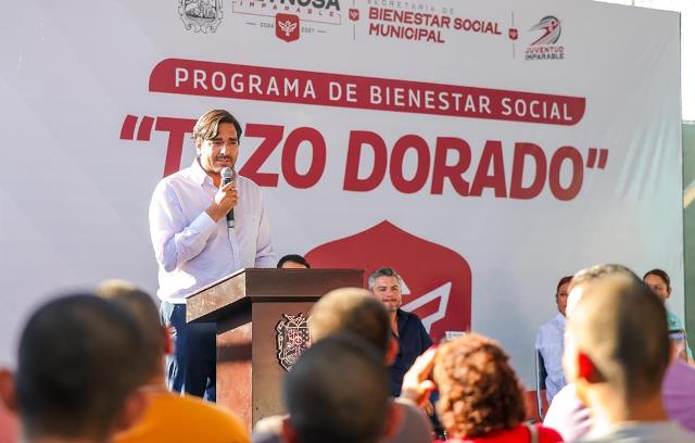 Inauguró Carlos Peña Ortiz «Tazo Dorado»: un programa social para la recuperación y estabilidad familiar