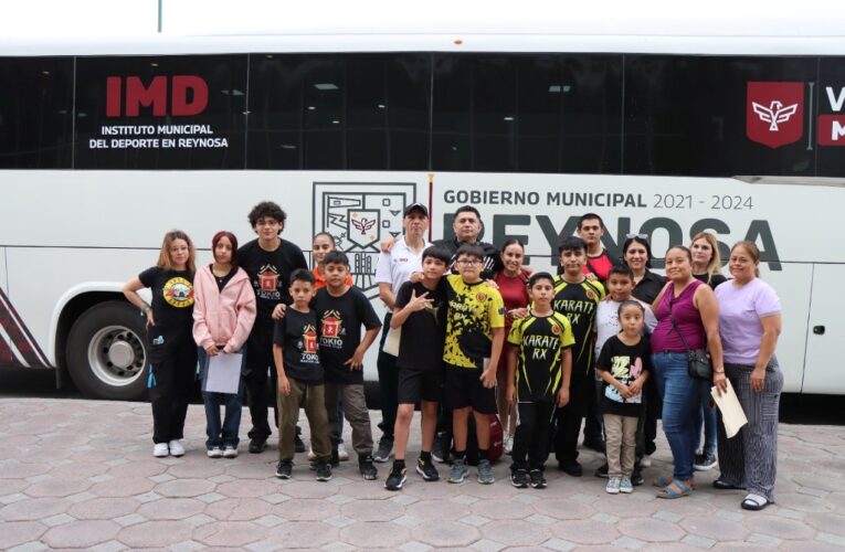 Viajaron Karatecas reynosenses a Torneo Estatal