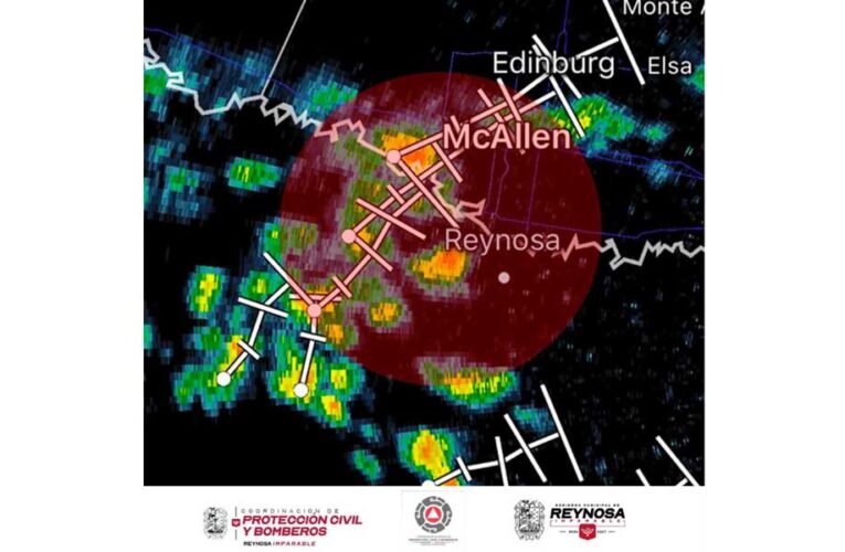 Avisa PCyB probabilidad de lluvia para Reynosa