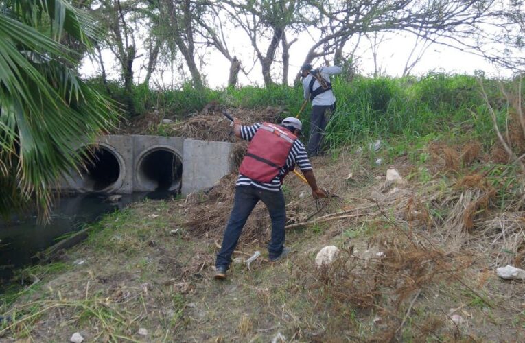 Continúa Gobierno de Reynosa trabajo de mantenimiento de infraestructura