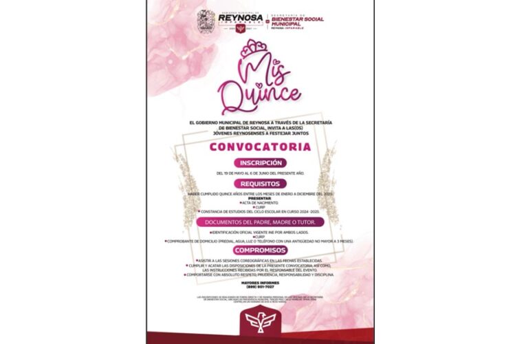 Celebrará Gobierno de Carlos Peña Ortiz «Mis Quince»