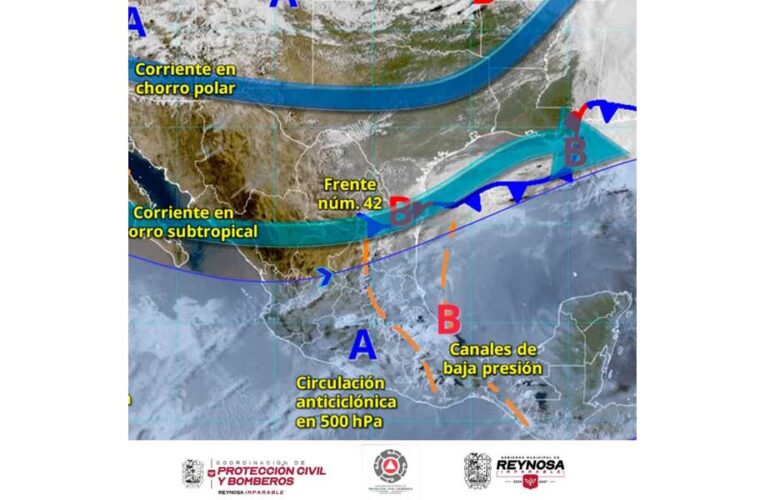 Nuevo pronóstico de lluvias para Reynosa