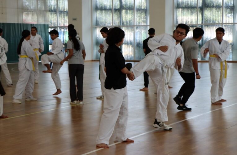 Fue sede Polideportivo Reynosa de Taller Intercolegial de Taekwondo