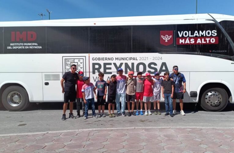 Apoya Gobierno de Reynosa a Selección de Beisbol U12 rumbo al Torneo Nacional
