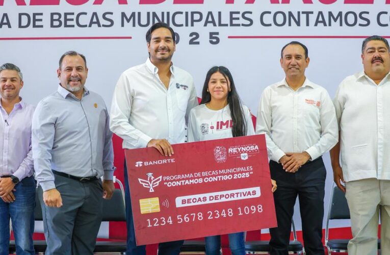 Incentiva el Gobierno de Reynosa a deportistas con becas