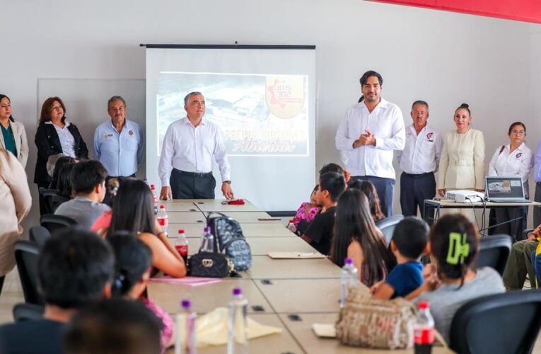 Supervisaron Alcalde Carlos Peña Ortiz y Director Nacional de DGETI Rolando de Jesús López Saldaña, nuevo CBTIS 302