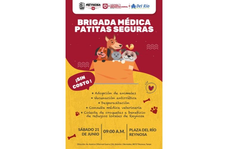 Ofrecerá Gobierno de Reynosa servicios veterinarios gratuitos